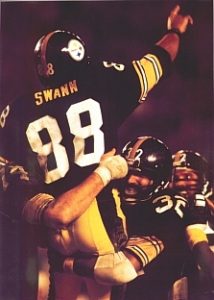 Pittsburgh Steeler receiver Lynn Swann