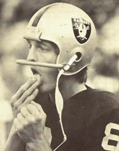 Ray Guy Hall of Fame Raiders Punter