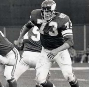 Ron Yary of the MInnesota Vikings. 1968 to 1982
